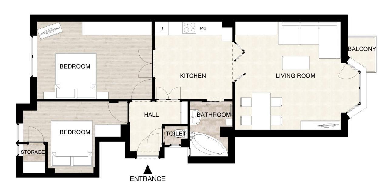 בודפשט Riverside Mansion מראה חיצוני תמונה